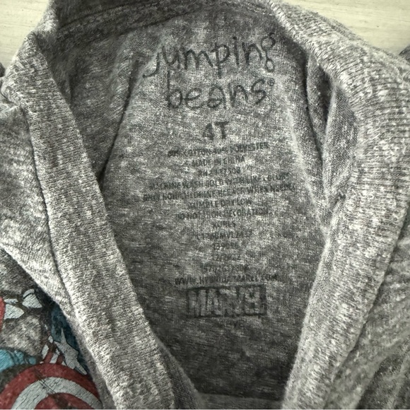 Kids Jumping Beans Gray Short Sleeve T-Shirt - Picture 3 of 3